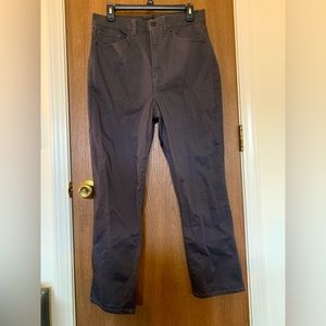 Express Super High Rise Slim Jeans, Gray, size 10R